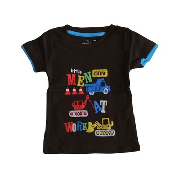 Tricou cu maneca scurta, Jumping Beans, 12 luni, maron Tricou cu maneca scurta, Jumping Beans, 12 luni, maron