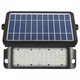 Proiector LED solar, 10W, lumina rece, Hepol