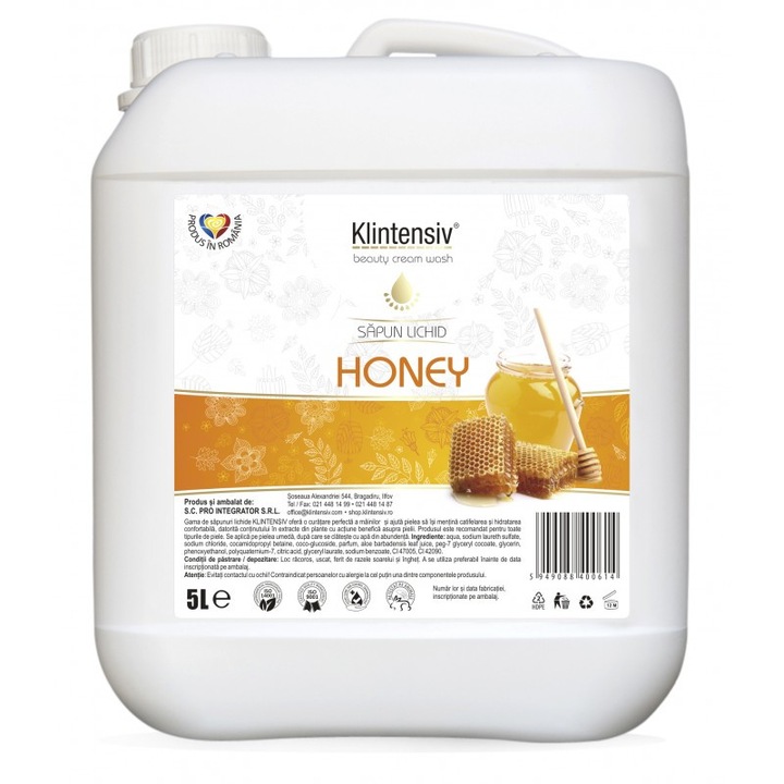 Течен сапун Klintensiv Мед с BioHydractyl 5л