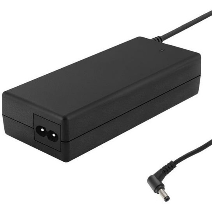 Alimentator Incarcator Premium Laptop Qoltec 50090 Compatibil Toshiba 90W 19V 4.74A Conector 5.5x2.5mm Cu Cablu Alimentare Integrat Protectii Avansate Eficienta Energetica Ridicata Durabil