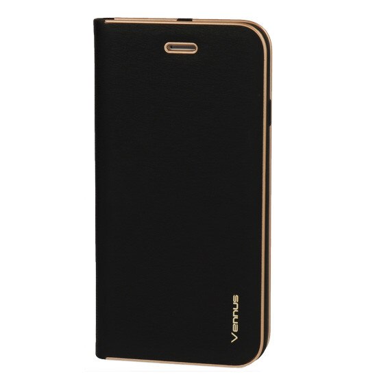 Husa Huawei P30 Lite Flip Case Vennus Black