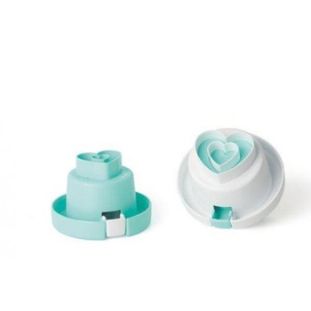 Set decupator plastic Silikomart, Wonder Cakes Heart Set decupator plastic Silikomart, Wonder Cakes Heart