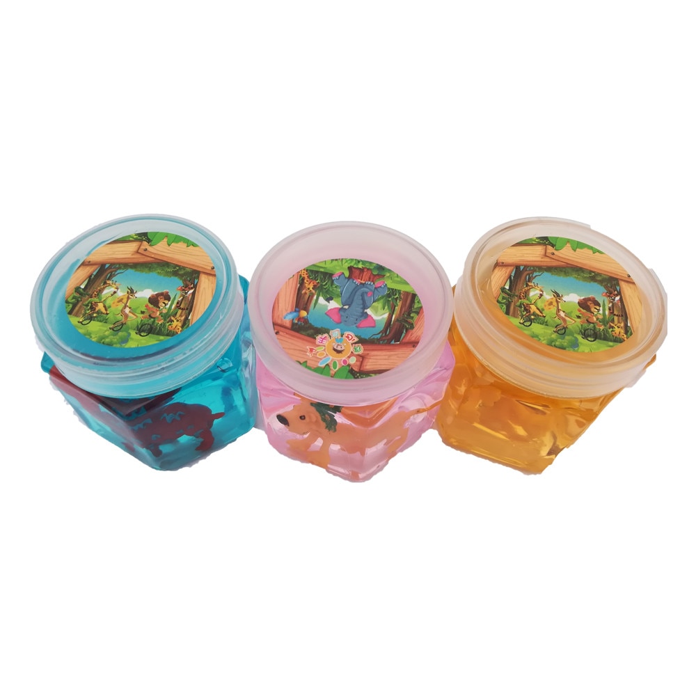 Gelatina SLIME cu animal incorporat - 3/set