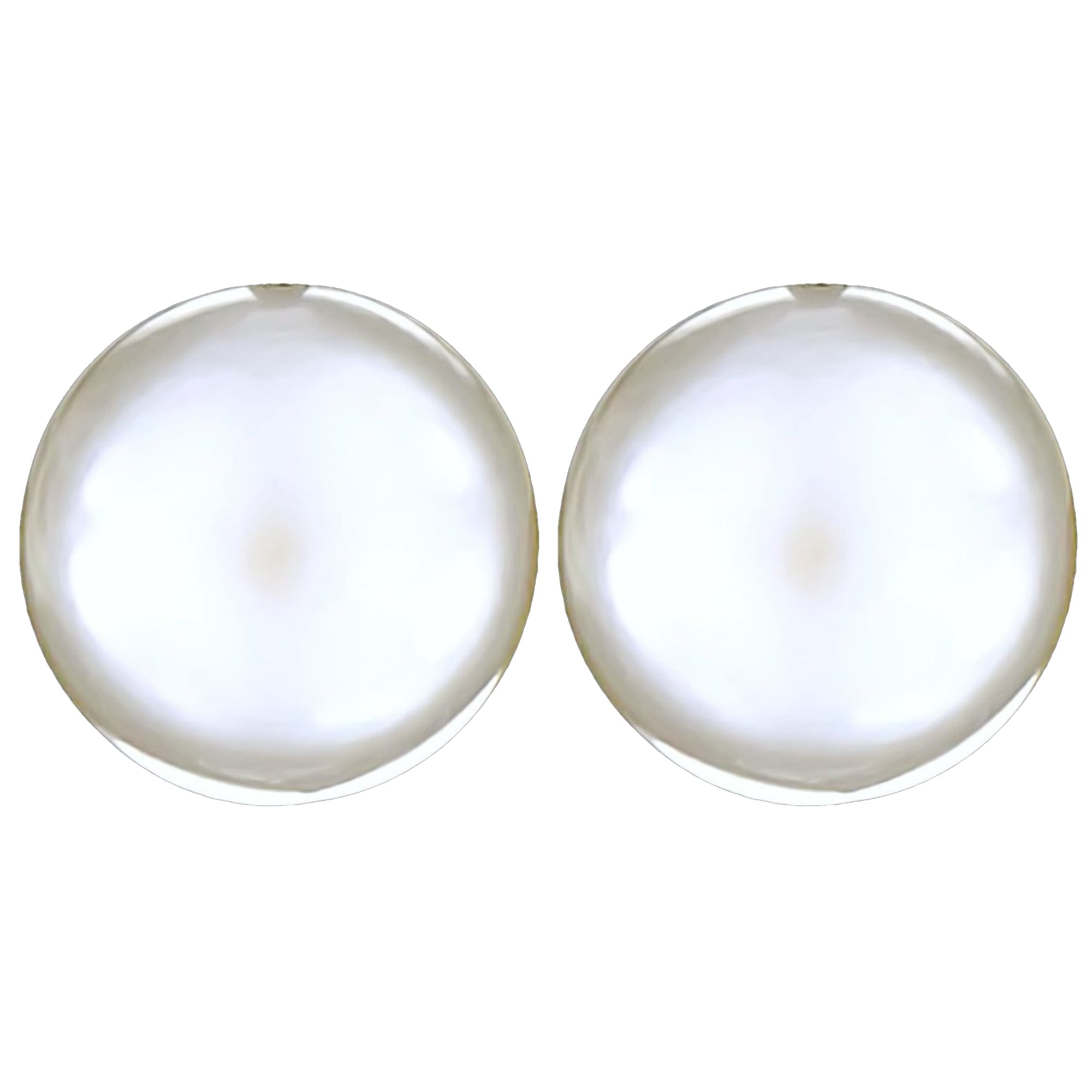 Cercei din Argint 925 cu Perle Naturale, Pearl White