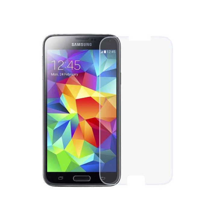Стъклен протектор Global Technology 9H Tempered Glass за Samsung Galaxy S5, Прозрачен