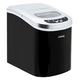 Masina de facut cuburi de gheata H.Koenig KB12, capacitate 12kg gheata, 2 marimi cuburi de gheata, indicator nivel apa, ecran LED, silentios, carcasa din inox, capac transparent, negru