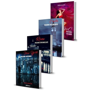Seria Pasiuni - Set 4 carti Seria Pasiuni - Set 4 carti