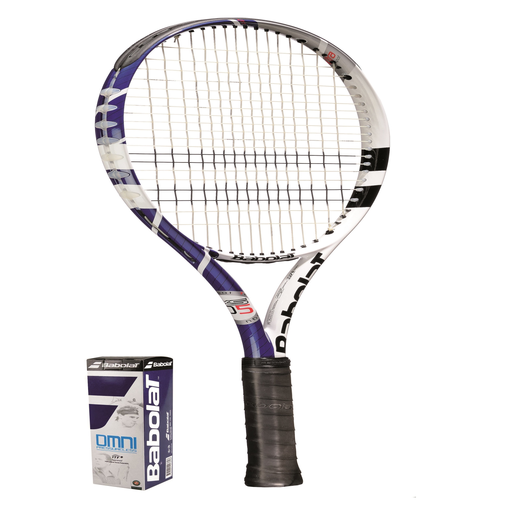 Racheta Babolat XS 102 Albastru Maner L 2 Set 3 mingi Babolat