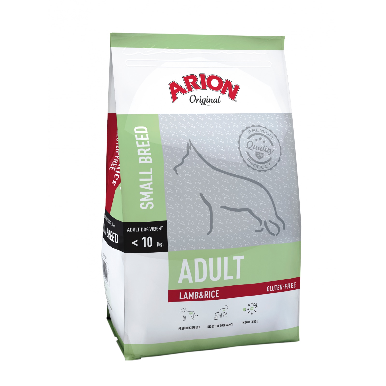 Hrana pentru caini Arion Original Adult Small Breed cu Miel si Orez 3 kg
