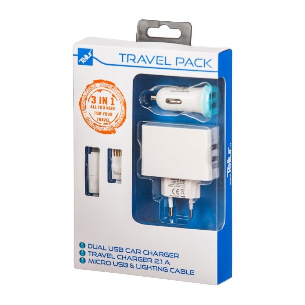 Kit accesorii EVO Tellur pentru incarcarea telefonului mobil