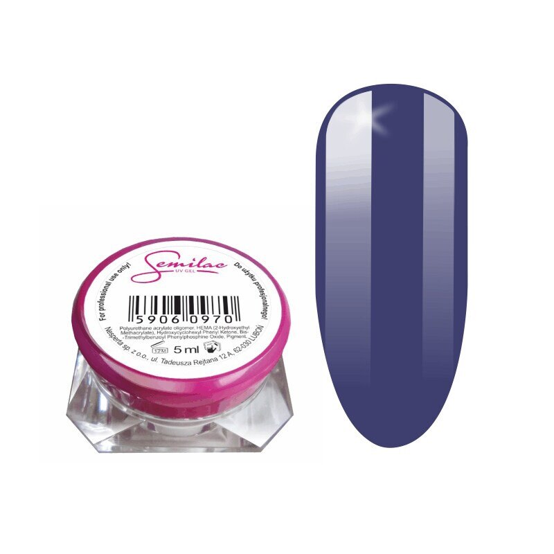 Gel uv color Semilac, Cobalt 018