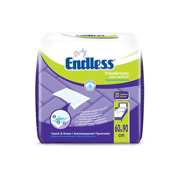 Aleze incontinenta ENDLESS set 15 buc/pachet dim 60x90cm Aleze incontinenta ENDLESS set 15 buc/pachet dim 60x90cm