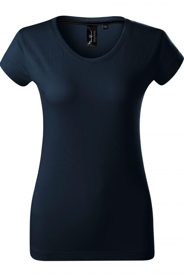 Tricou pentru dama Exclusive, Albastru marin
