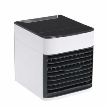 Mini ventilator Arctic Air Cooler, Marashop, 3 trepte de viteza, USB, Plastic, Alb/Albastru Mini ventilator Arctic Air Cooler, Marashop, 3 trepte de viteza, USB, Plastic, Alb/Albastru