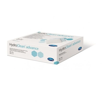 Pansament hidro-reactiv Hartmann, HydroClean Advance, 7,5 x 7,5 cm, 10 bucati/bucati Pansament hidro-reactiv Hartmann, HydroClean Advance, 7,5 x 7,5 cm, 10 bucati/bucati
