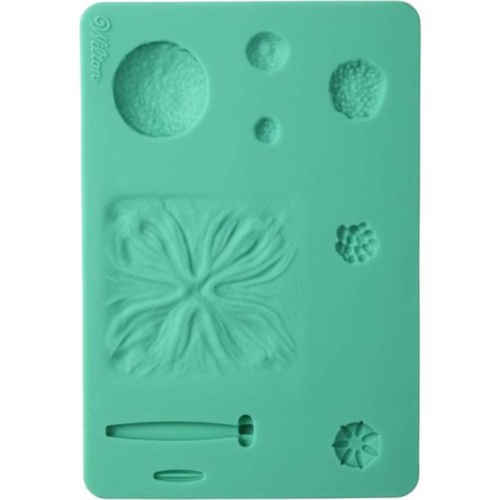 Szilikon formakészlet fondant virág készítéséhez, Wilton, 2 db