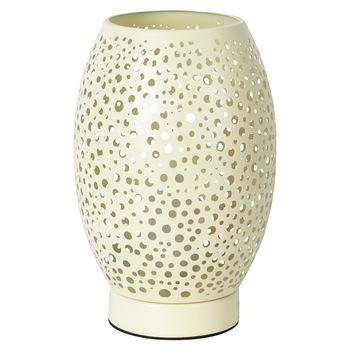 Veioza Gerda, Rabalux, 1x E27, galben pastel , RB5915 Veioza Gerda, Rabalux, 1x E27, galben pastel , RB5915