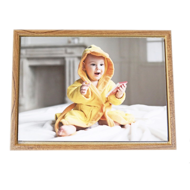 Rama foto magnetica 13x18, ProCart, cadru lemn, include hartie magnetica, Magic Dara