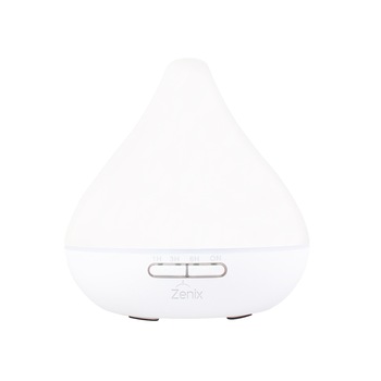 Difuzor aromaterapie, Zenix™, GX-13K, 300ml, 16 ore, ultrasonic - Alb perlat Difuzor aromaterapie, Zenix™, GX-13K, 300ml, 16 ore, ultrasonic - Alb perlat
