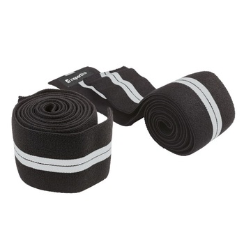 Set benzi elastice pentru genunchi inSPORTline KneeWrap, 2 buc Set benzi elastice pentru genunchi inSPORTline KneeWrap, 2 buc