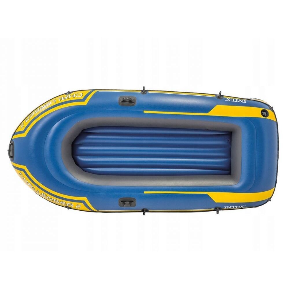 Barca Gonflabila cu 2 Vasle si Pompa Incluse pentru Pescuit, Rafting sau Agrement