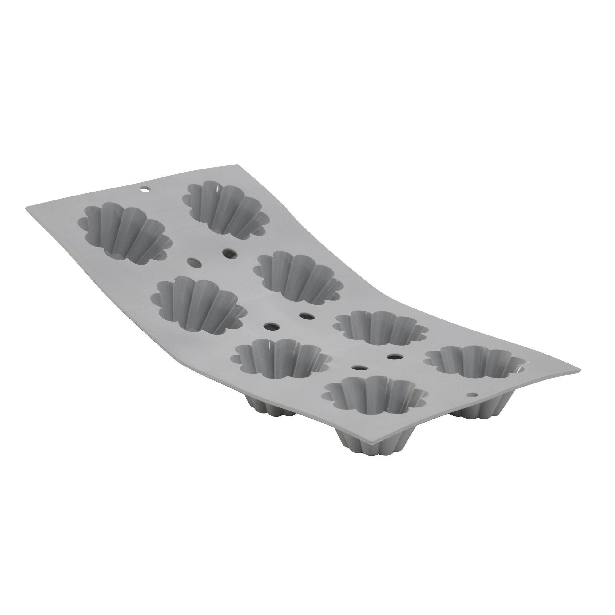 Forma din silicon pentru 8 briose 30 x 17,6 cm - de Buyer