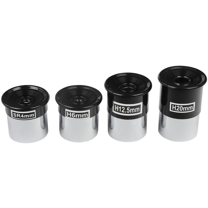 Set oculare pentru telescop Seben SR4mm + H6mm + H12,5mm + H20mm 1.25" OS1