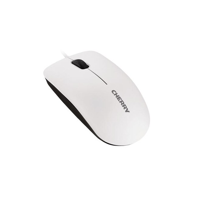 Mouse CHERRY MC 1000, Alb, USB, cu fir
