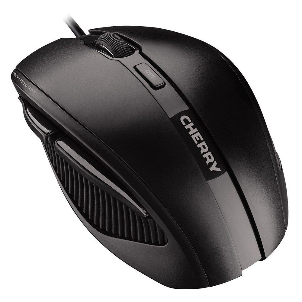 Mouse ergonomic CHERRY MC 3000, Negru, cu fir
