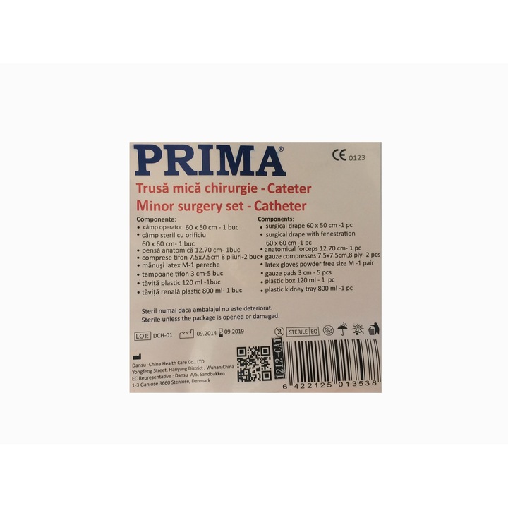 Set trusa mica chirurgie -Cateter