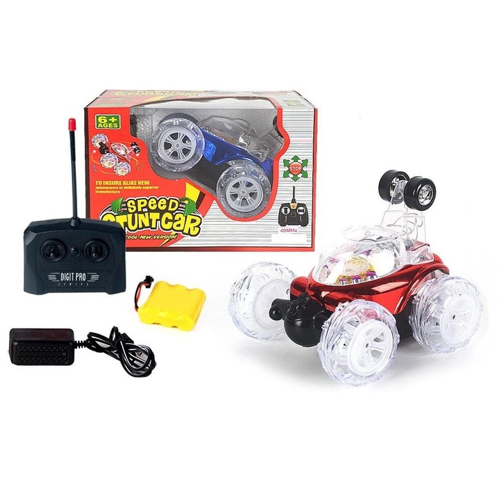 Masina Acrobata Crazy Twister cu Telecomanda