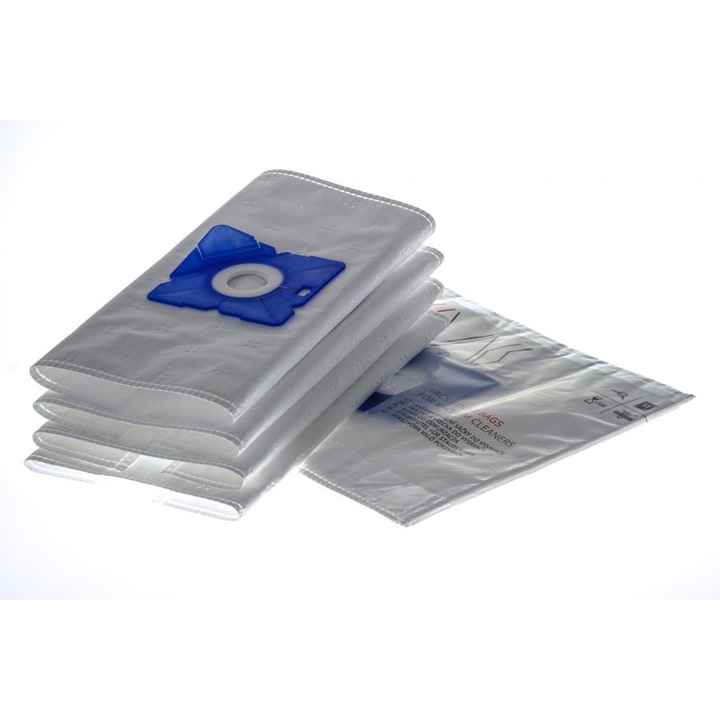 Saci aspirator pentru BEKO VCC34801AR, 12 saci + 3 filtre de motor, material textil netesut