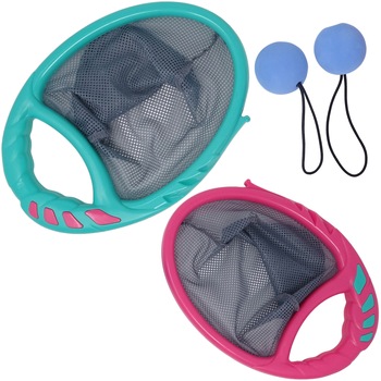 Set Joc de palete , 2 mingi incluse, 2 palete, multicolor Set Joc de palete , 2 mingi incluse, 2 palete, multicolor