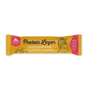 Baton Protein Layer 50g Multipower - White Strawberry Baton Protein Layer 50g Multipower - White Strawberry