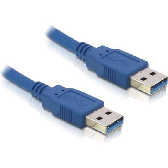 Cablu USB 3.0-A tata-tata 1m, Delock - 82534