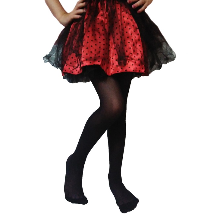 Детски чорапогащи Arena-finesse, Матово черно