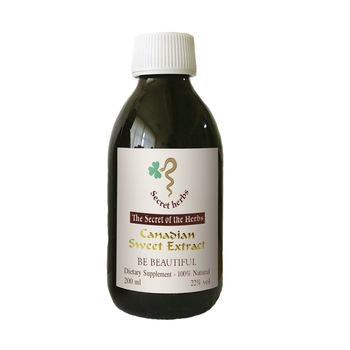 Set 4 Suplimente nutritive THE SECRET OF THE HERBS , Canadian Sweet Extract, 200 ml Set 4 Suplimente nutritive THE SECRET OF THE HERBS , Canadian Sweet Extract, 200 ml