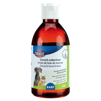 Supliment nutritiv Trixie ulei de cod pentru caini si pisici 250 ml 2997 Supliment nutritiv Trixie ulei de cod pentru caini si pisici 250 ml 2997