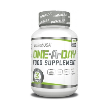 Complex de vitamine si minerale One-A-Day, 100 tablete, Biotech Complex de vitamine si minerale One-A-Day, 100 tablete, Biotech