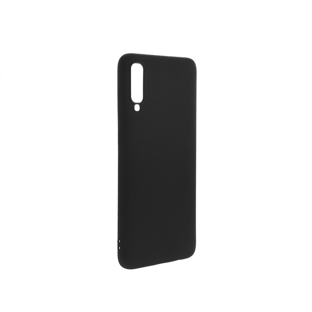 Husa de protectie spate Level pentru Samsung Galaxy A70, Silicon, Negru