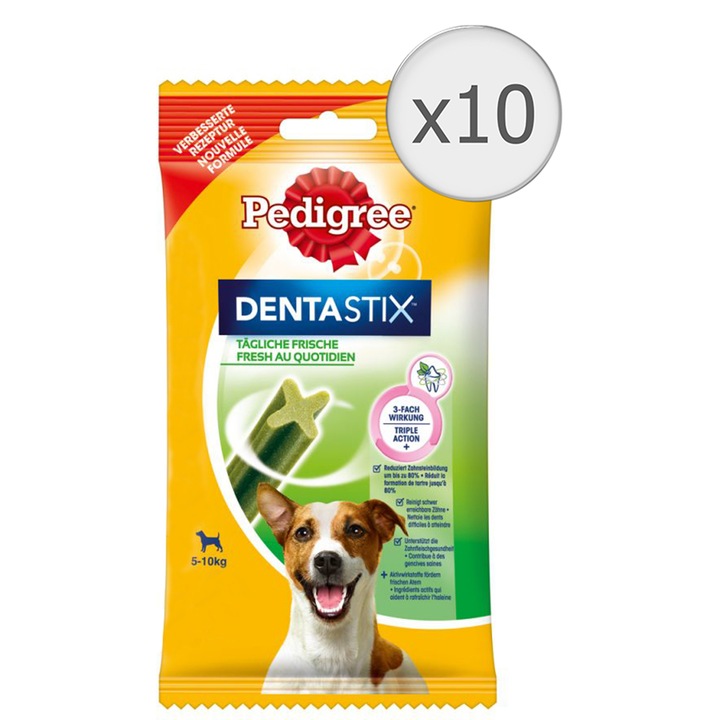Награди за кучета Pedigree DentaStix Fresh, 10 x 180 гр