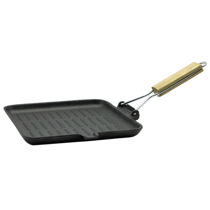 Тиган грил Muhler MR-2416CI, 24x24cm, чугун