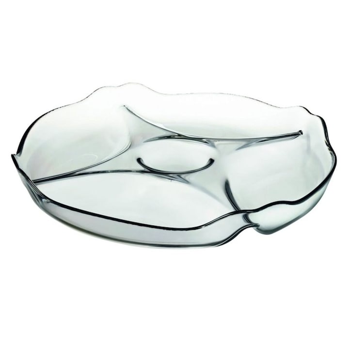 Pasabahce Patisserie 64640 kínálótál 30 cm, átlátszó