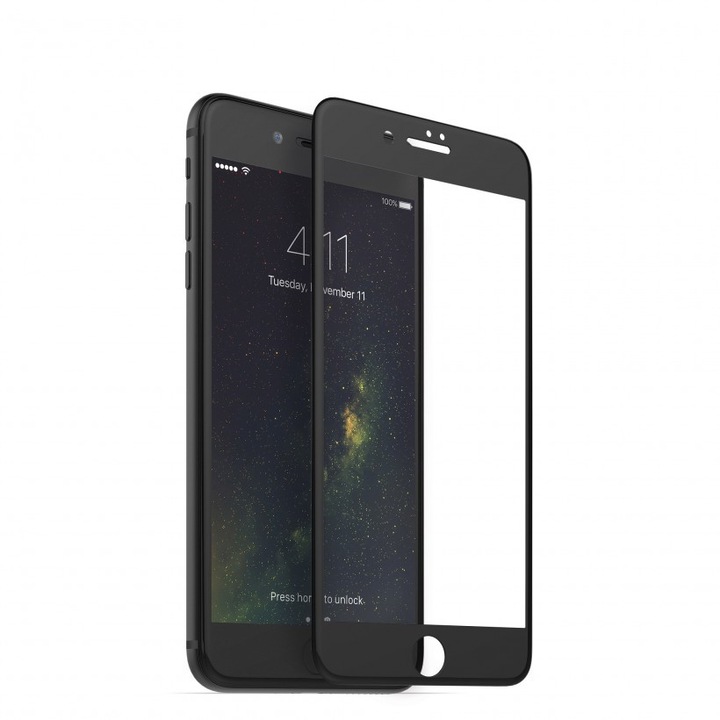 iPhone 7 Plus / 8 Plus üvegfólia, teljes kijelzővédelem
