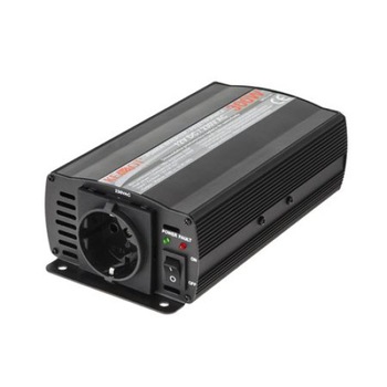 Invertor auto Kemot , putere 300 W , de la 12V-230V AC , protectie la scurt circuit Invertor auto Kemot , putere 300 W , de la 12V-230V AC , protectie la scurt circuit