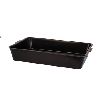 Litiera cu Lopatica Pentru Pisici, Neagra, 40x31x7cm Litiera cu Lopatica Pentru Pisici, Neagra, 40x31x7cm