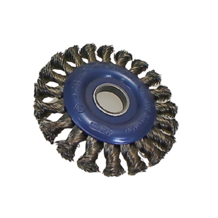 Perie sarma, OSBORN, PRO, Ø 115, otel carbon 0,5 mm, polizor unghiular