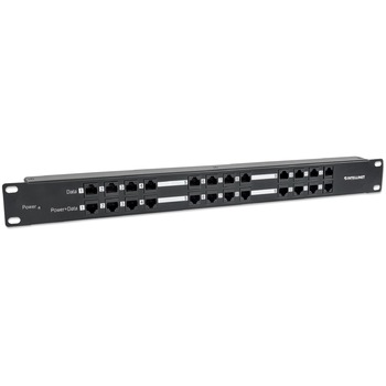 Patch panel Intellinet, 12 porturi, PoE, Rack 19 Patch panel Intellinet, 12 porturi, PoE, Rack 19