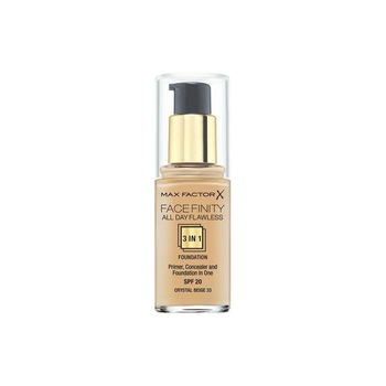 Fond de ten Max Factor Facefinity 3 in 1 SPF 20 crystal beige nr.33 Fond de ten Max Factor Facefinity 3 in 1 SPF 20 crystal beige nr.33