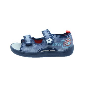 Sandale pentru baieti American Club 34/19B, Multicolor Sandale pentru baieti American Club 34/19B, Multicolor